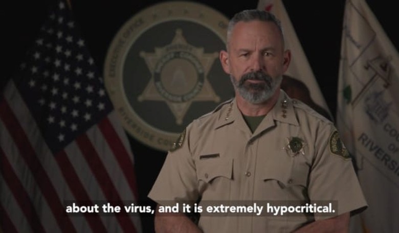 California Sheriff Eviscerates Newsom Over 'Dictatorial' and 'Ridiculous' COVID Lockdown Orders