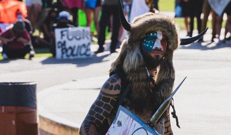 The Horned Guy Is Arrested, Charged With Breaking Into the Capitol