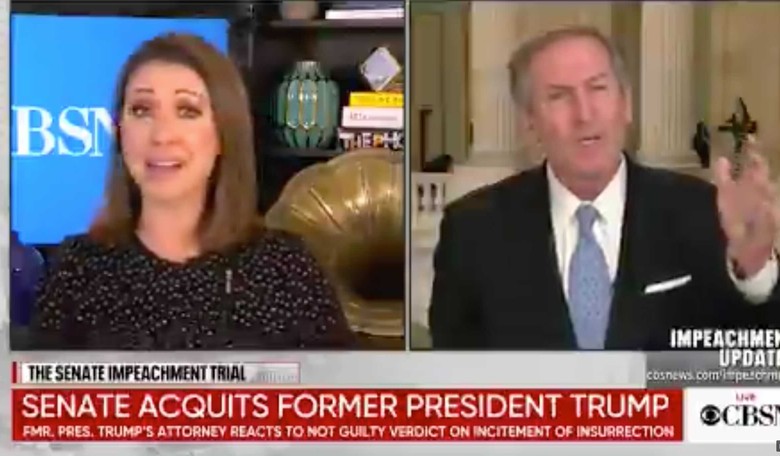 'That's Not Enough for You?!' Trump Attorney Goes Apoplectic on 'Slanted Media' With Clueless CBS Interviewer