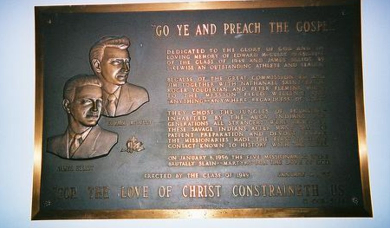 Woke Wheaton College to 'Reword' Plaque Honoring Missionaries Speared to Death in Ecuadorian Jungle