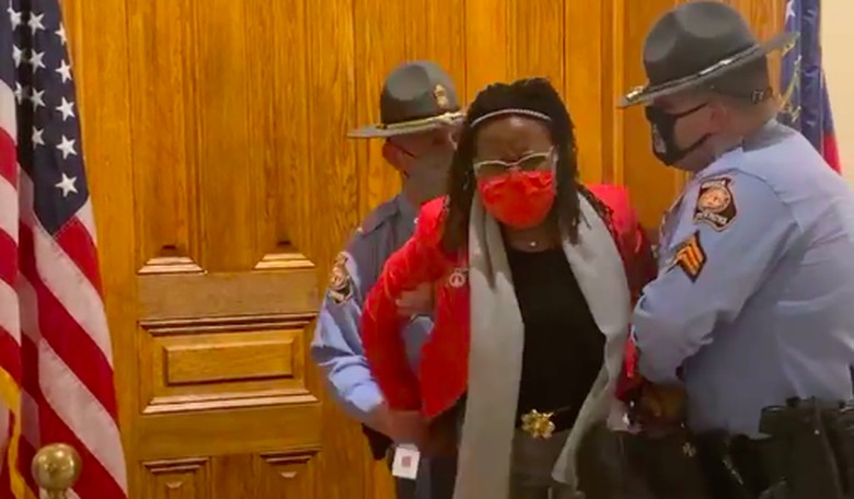 Turnabout Is Fair Play: Conservatives Rake Dem Over the Coals for Her 'Insurrection'