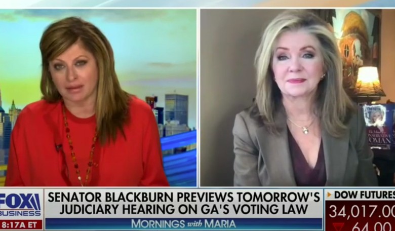 WATCH: Sen. Marsha Blackburn Hits Back at Dem Lies About Georgia Bill
