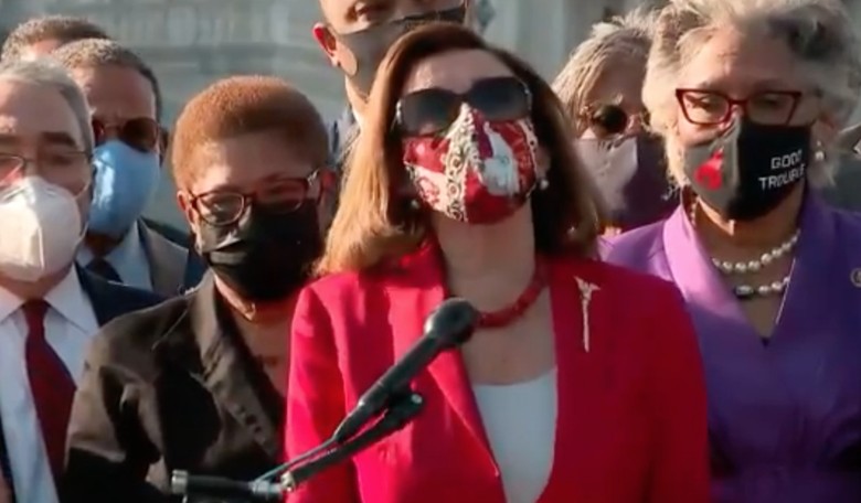 Nancy Pelosi Celebrates Chauvin Guilty Verdict by Thanking George Floyd for Dying