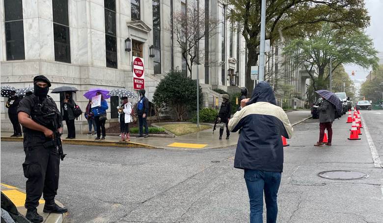About Those Armed Protestors at the Capitol - The Georgia Capitol
