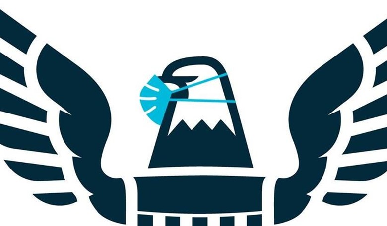 The U.S. Navy’s Bald Eagle Logo Wearing a Face Mask Is Not From When You Think