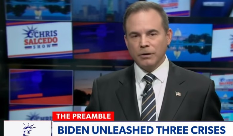 VIDEO: Chris Salcedo Blasts Biden 'the Boob' for Border Crises, 'Economic Warfare' Against Americans