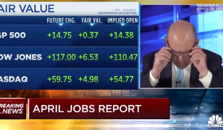 WATCH: Biden's Latest Economic Numbers Were So Bad a CNBC Host Thought They Were a Typo
