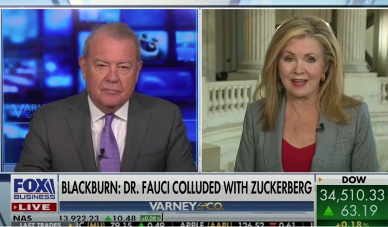 [WATCH] Sen. Marsha Blackburn Isn't in the Mood for Fauci's Nonsense