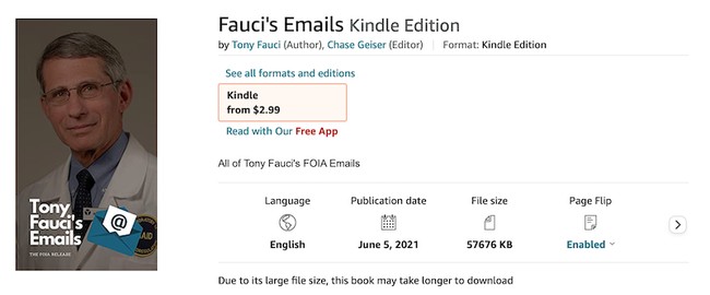 Fauci Emails Book