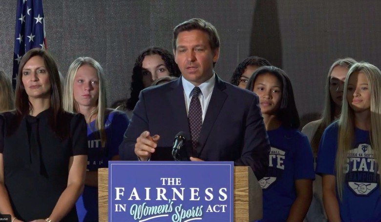 DeSantis Sends a Defiant Message to Woke Capitalism and the NCAA on the First Day of 'Pride Month'