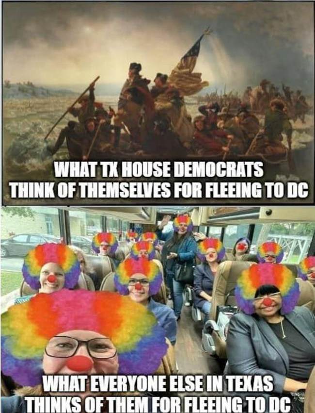 Texas Dems Flee