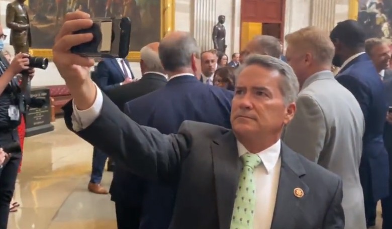 [WATCH] House GOP Members Openly Defy Pelosi's Mask Madness in the Capitol