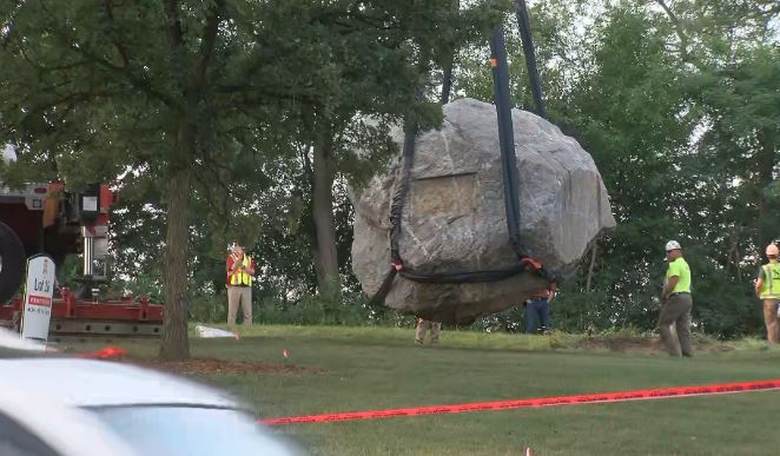 You're Not Going to Believe Why a Wisconsin School Spent $50K To Move a Rock