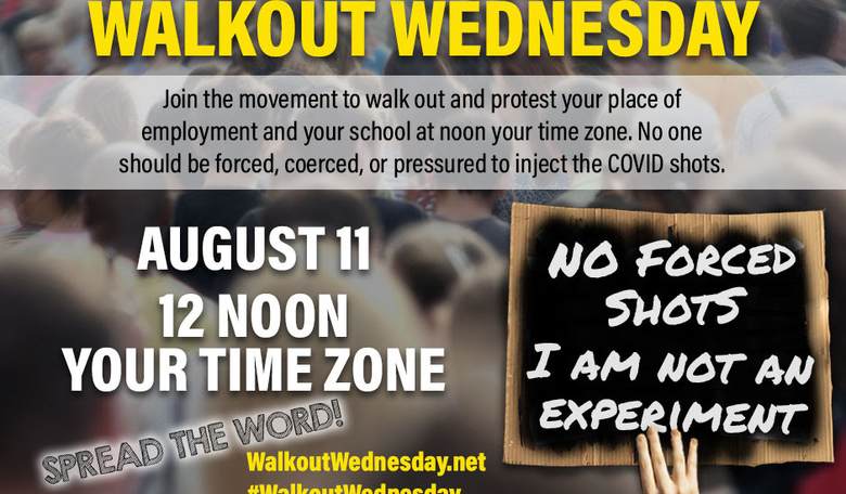 What Will You Be Doing on Vaccine 'Walkout Wednesday' Next Week?