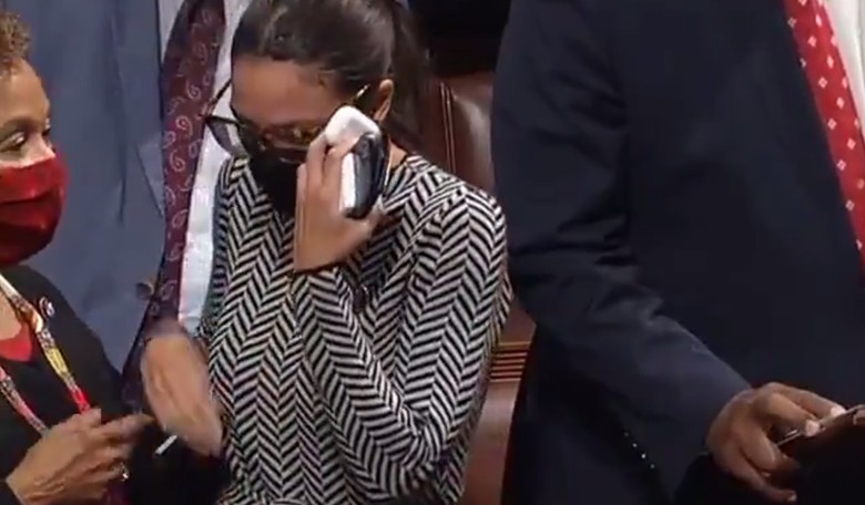 AOC Explains Why She Wept After Voting 'Present' on Iron Dome Authorization