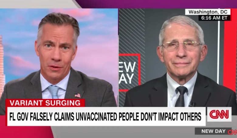 'THIS Is CNN': Dr. Fauci Gets a Complete Pass Following Bombshell Report on Wuhan Research