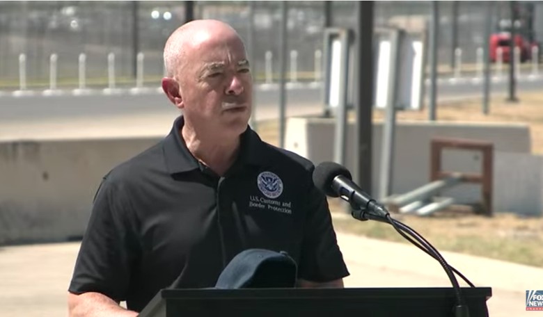 DHS Secretary Mayorkas in Del Rio, Texas: 'Our Border Is Not Open'