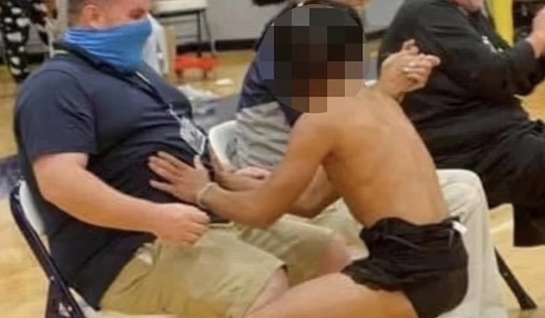 Kentucky High School Proudly Posts Photos of Scantily Clad Male Students Giving Male Teachers Lap Dances