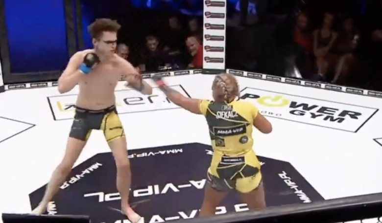 IRONY: 'Inter-Gender' MMA Fight Horrifies Fans in Poland