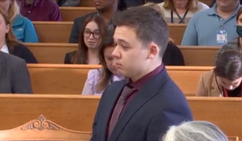 [WATCH] The Emotional Moment Kyle Rittenhouse Realizes He's Going Home Today