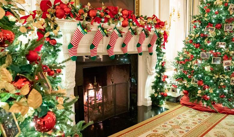 White House Christmas Decorations 'Forget' One of Biden's Grandchildren