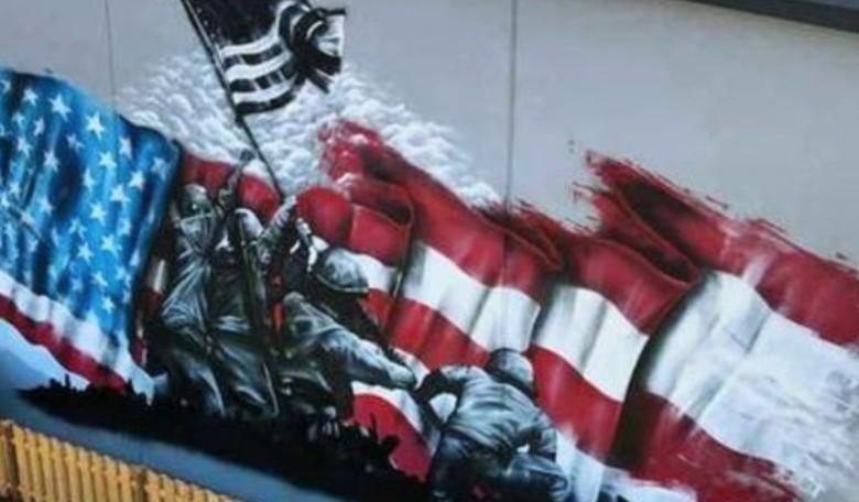 Oregon Business Owner Ordered to Remove American Flag Mural on Private Property