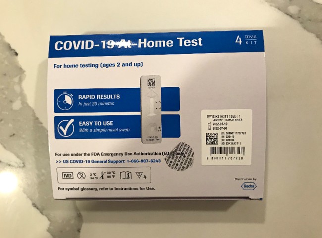 My 'Free' Covid Tests From the Government Arrived in Record Time... But There's a Problem
