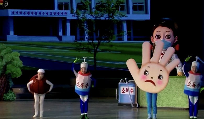 Adorable: Communist Children Dress as Hand Sanitizer, Dance and Sing to Educate Comrades About COVID