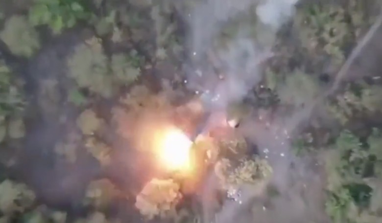 WATCH: Mexican Drug Cartel Modifies Drone, Drops Bombs