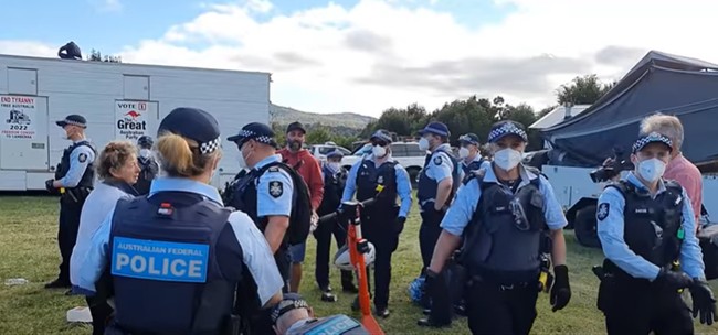 Police Go After Australians Protesting for Medical Freedom