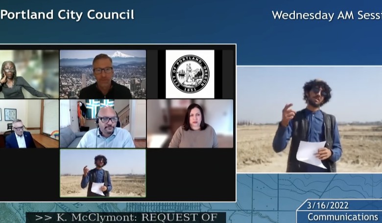 Portland's Mayor Rethinks Rules After Comedians Troll Him Again During Zoom Meeting