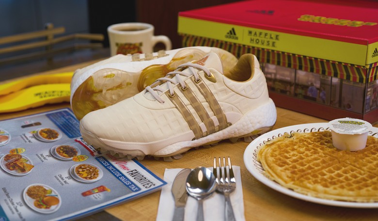 Adidas & Waffle House Debut New Golf Shoe — Just in Time for The Masters