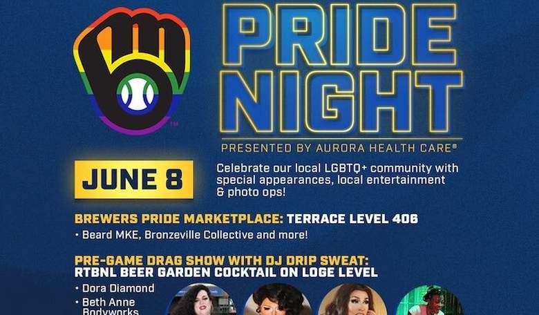 Take Me Out (of the Closet) to the Ball Game: Milwaukee Brewers to Host Drag Queen Night