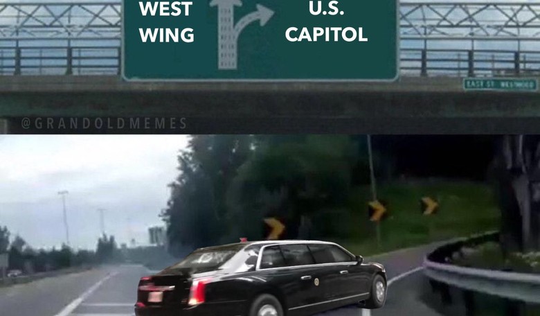 Trump J6 Beast Mode Meme Fest