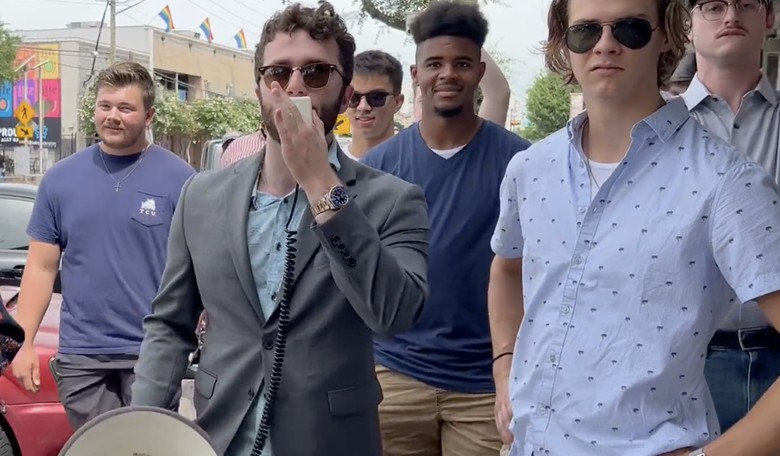 Yes, Real Men Still Exist: Watch Them Stand Up for Children Being Dragged Into Dallas Grooming Event