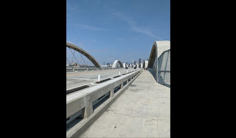 Newly Opened Bridge in Los Angeles Magnet for Flash Mobs, Drag Racing, and Violence