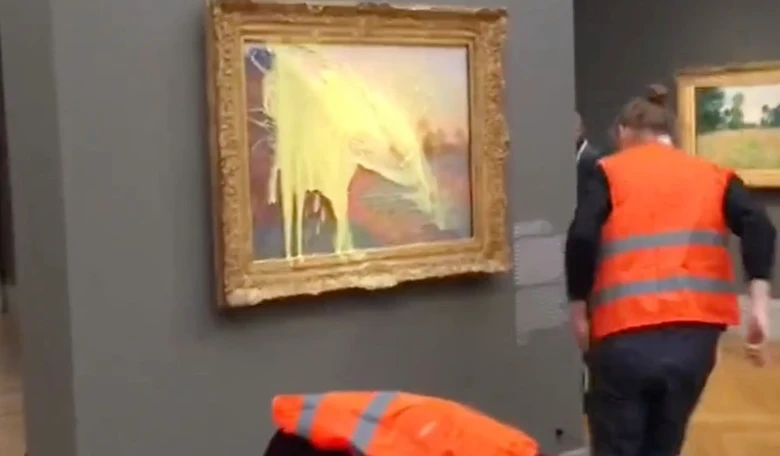 Climate Lunatics Throw Mashed Potatoes on Monet Masterpiece, and It’s Going to Get Worse