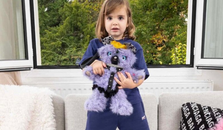 Balenciaga's 'Cutting Edge' Ad Campaign Used 'Bondage Teddy Bears' Held By Kids