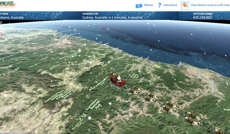NORAD Santa Tracker Is a Christmas Gift to Children and Parents Alike