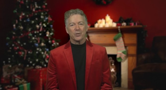 You Have to Watch Rand Paul’s 'Twas the Week Before Christmas'