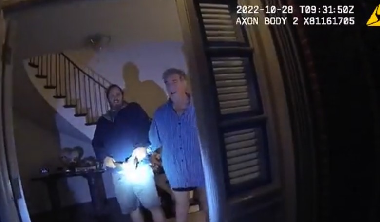 WATCH the Paul Pelosi Attack Bodycam Footage, Break-in Video, and Hear the 9-1-1 Call