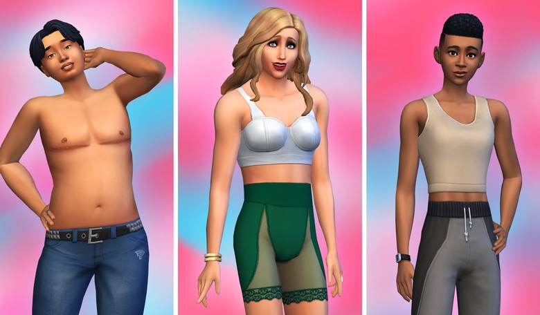 Gamer Groomers: 'The Sims' Introduces 'Top Surgery Scars,' 'Binders' as Character Accessories