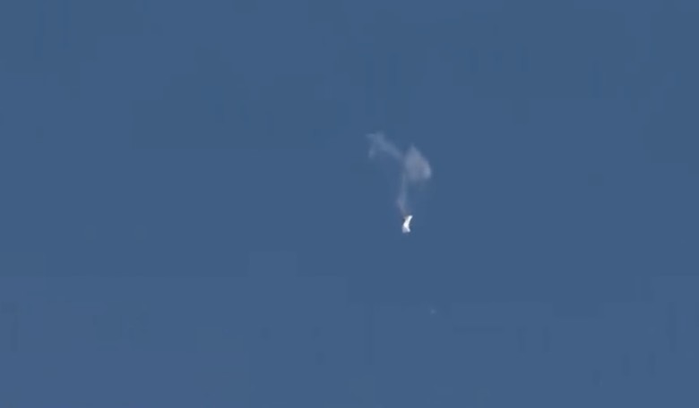 BREAKING: U.S. Shoots Down Chinese Spy Balloon Over the Atlantic Ocean
