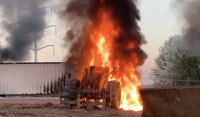Antifa Thugs Firebomb Atlanta Public Training Facility Construction Site