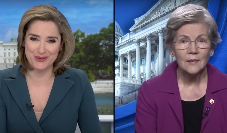 WATCH: CBS News Actress REALLY Doesn't Want to Talk About Bank Malfeasance