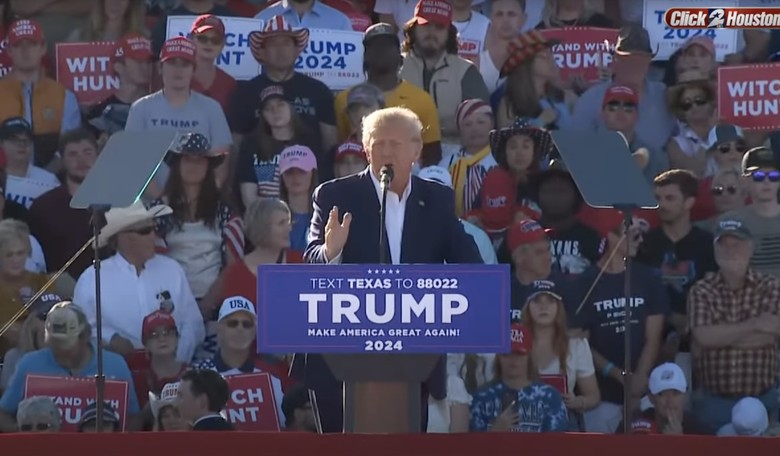 Trump Decries the 'Weaponization of the Justice System' in First 2024 Rally