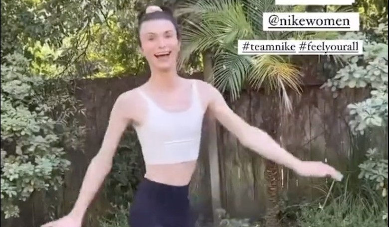The New Nike Spokesperson for Sports Bras Is… Yeah, That Guy Again