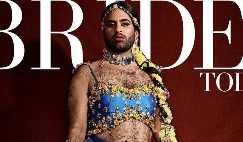 'Brides Today' Features Hairy 'Transfeminine' Man in Ultra-Cringe Cover Story
