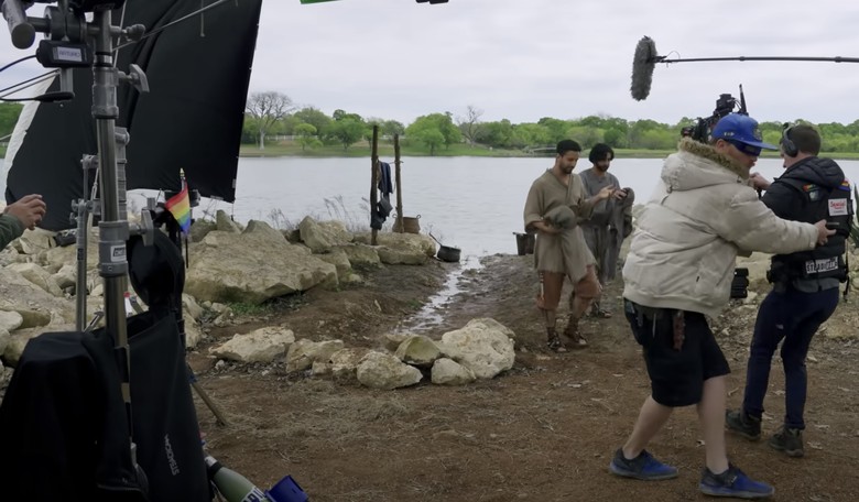 Why Is a Pride Flag in a Photo From the Set of ’The Chosen'?