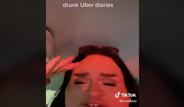 Humongous Trans TikTok 'Influencer' Cries in an Uber After Being Rejected by Men in Clubs